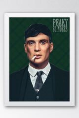 Peaky Blinders Çerçeveli Tablo - Thomas Shelby Dizi Posteri Tablo