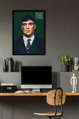 Peaky Blinders Çerçeveli Tablo - Thomas Shelby Dizi Posteri Tablo