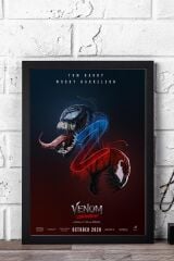 Venom Çerçeveli Tablo - Marvel Film Posteri Tablo