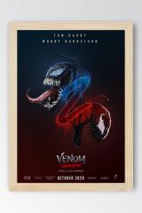 Venom Çerçeveli Tablo - Marvel Film Posteri Tablo