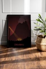 Yüzüklerin Efendisi Kralın Dönüşü Çerçeveli Tablo - Film Posteri Tablo