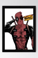 Deadpool Çerçeveli Tablo - Marvel Film Poster Tablo