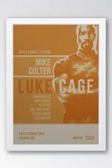 Luke Cage Çerçeveli Tablo - Marvel Dizi Posteri Tablo
