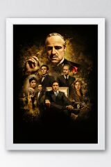 The Godfather Çerçeveli Tablo - Baba Film Posteri Tablo