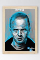 Breaking Bad Çerçeveli Tablo - Dizi Afişi Jesse Pinkman Poster Tablo