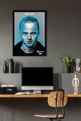 Breaking Bad Çerçeveli Tablo - Dizi Afişi Jesse Pinkman Poster Tablo