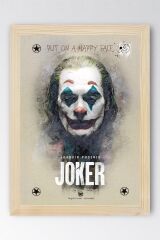 Joker Put On a Happy Face Çerçeveli Tablo - Film Posteri Tablo