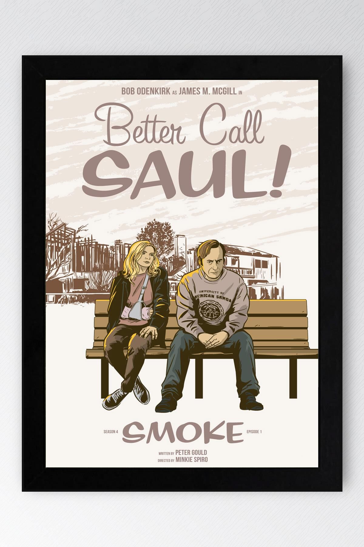 Better Call Saul Çerçeveli Tablo - Saul Goodman Poster Tablo