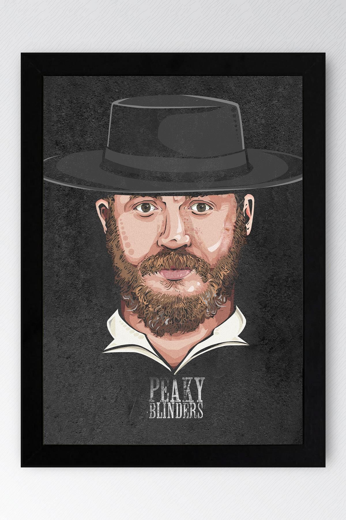 Peaky Blinders Çerçeveli Tablo - Arthur Shelby Dizi Posteri Tablo