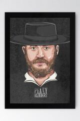 Peaky Blinders Çerçeveli Tablo - Arthur Shelby Dizi Posteri Tablo