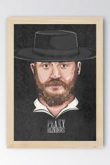 Peaky Blinders Çerçeveli Tablo - Arthur Shelby Dizi Posteri Tablo