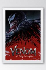 Venom Çerçeveli Tablo - Marvel Film Posteri Tablo