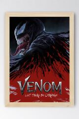 Venom Çerçeveli Tablo - Marvel Film Posteri Tablo