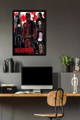 Deadpool Çerçeveli Tablo - Marvel Film Poster Tablo