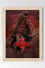 Godzilla Çerçeveli Tablo - Film Posteri Tablo