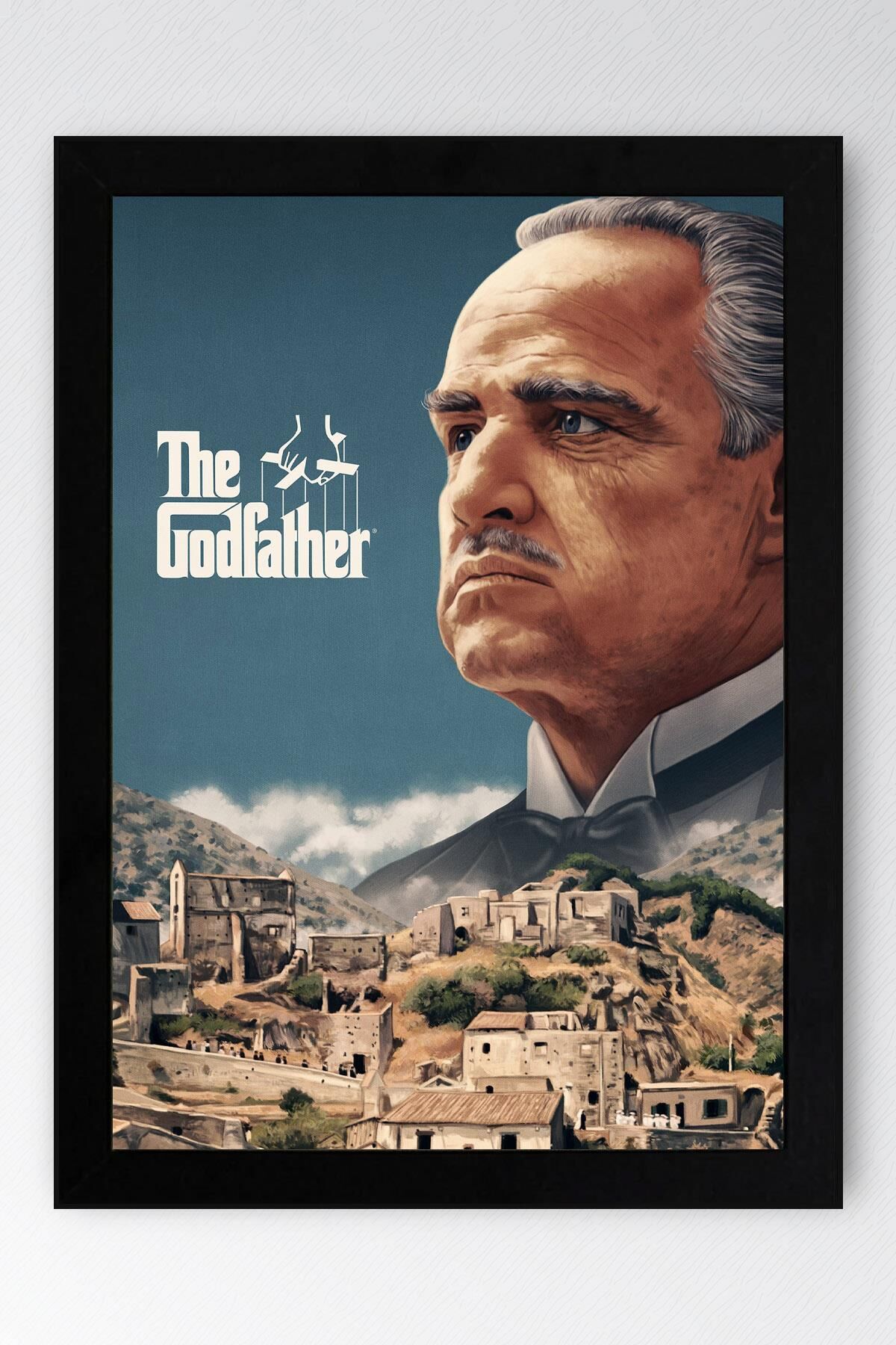 The Godfather Çerçeveli Tablo - Baba Film Posteri Tablo
