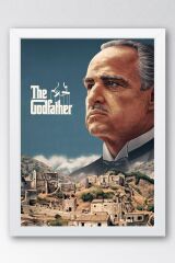 The Godfather Çerçeveli Tablo - Baba Film Posteri Tablo