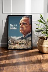 The Godfather Çerçeveli Tablo - Baba Film Posteri Tablo