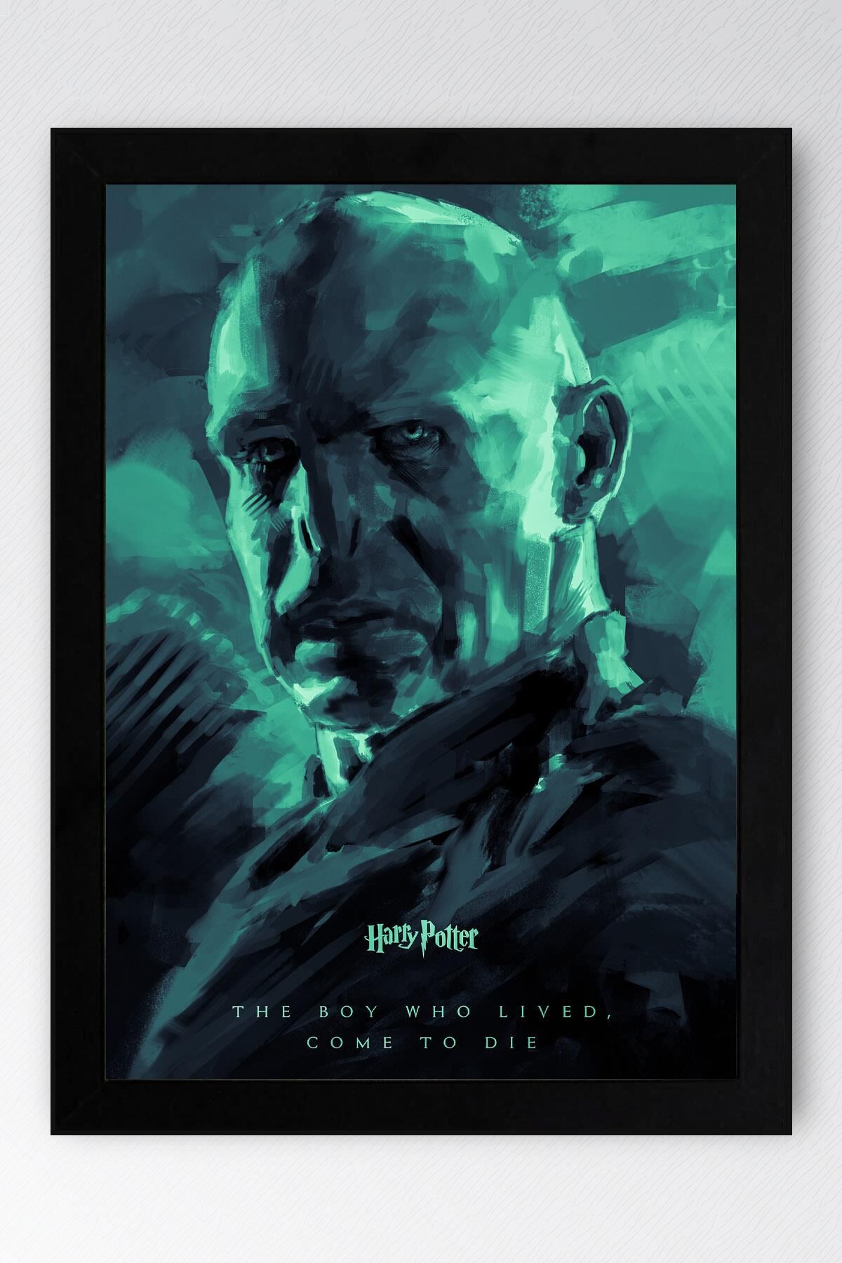 Harry Potter Lord Voldemort Çerçeveli Tablo - Film Posteri Tablo