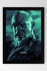 Harry Potter Lord Voldemort Çerçeveli Tablo - Film Posteri Tablo