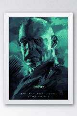 Harry Potter Lord Voldemort Çerçeveli Tablo - Film Posteri Tablo