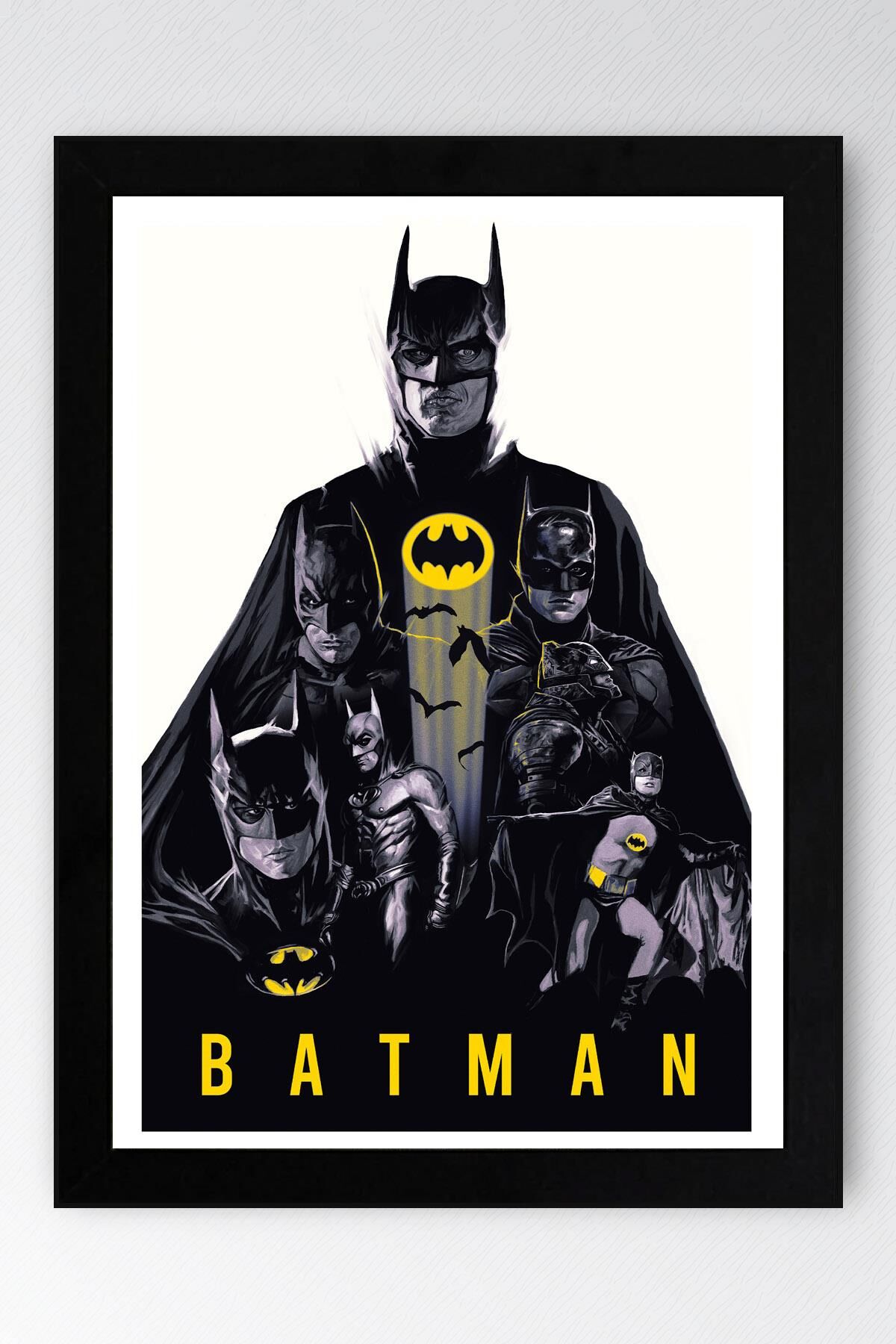 Batman Çerçeveli Tablo - Poster Tablo