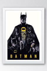 Batman Çerçeveli Tablo - Poster Tablo
