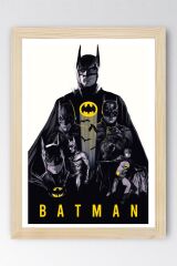 Batman Çerçeveli Tablo - Poster Tablo