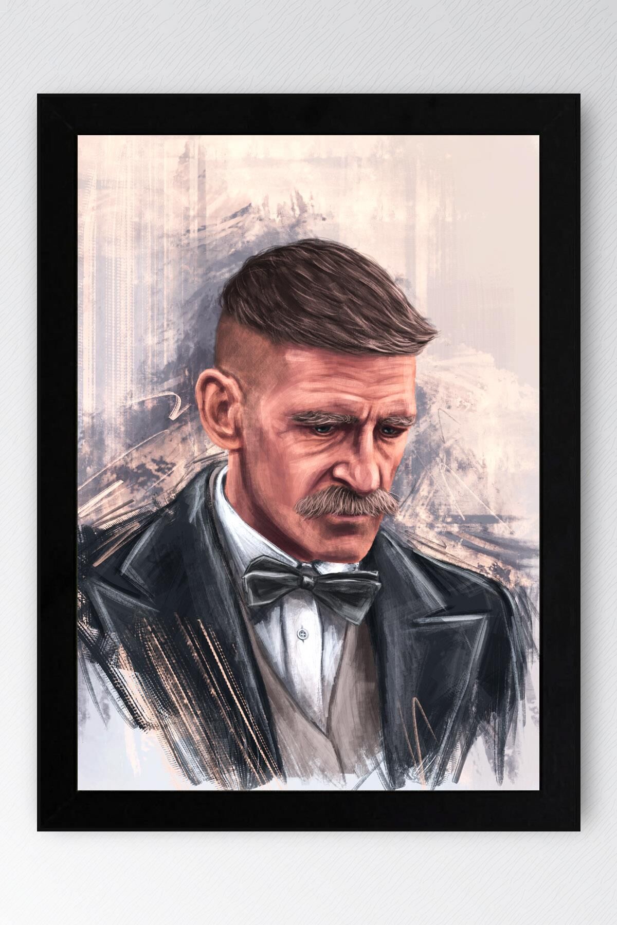 Peaky Blinders Çerçeveli Tablo - Arthur Shelby Dizi Posteri Tablo