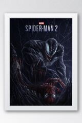 Venom Spiderman 2 Çerçeveli Tablo - Marvel Film Posteri Tablo
