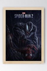Venom Spiderman 2 Çerçeveli Tablo - Marvel Film Posteri Tablo