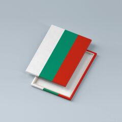 Bulgaristan Bayrağı Kanvas Tablo 40x55cm Dekoratif Tablo