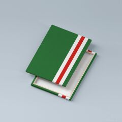 Çeçenistan İçkerya Bayrağı Kanvas Tablo 40x55cm Dekoratif Tablo