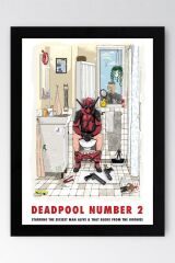 Deadpool 2 Çerçeveli Tablo - Marvel Film Poster Tablo