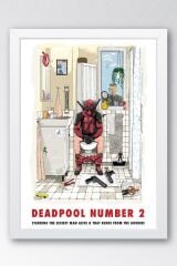 Deadpool 2 Çerçeveli Tablo - Marvel Film Poster Tablo