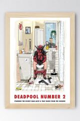 Deadpool 2 Çerçeveli Tablo - Marvel Film Poster Tablo