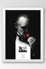 The Godfather Çerçeveli Tablo - Baba Film Posteri Tablo