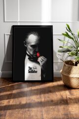 The Godfather Çerçeveli Tablo - Baba Film Posteri Tablo