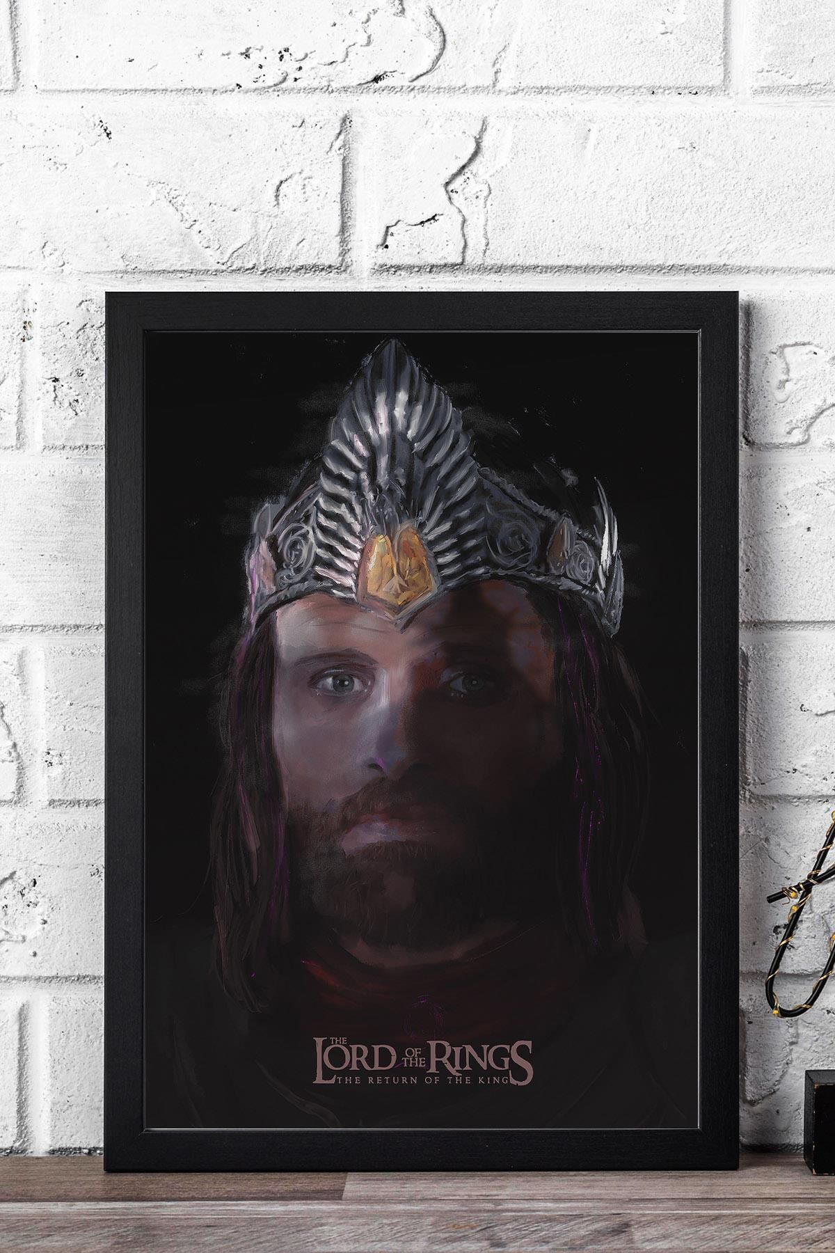 Yüzüklerin Efendisi Çerçeveli Tablo - Kralın Dönüşü Film Posteri Tablo