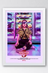 Stranger Things Eleven Çerçeveli Tablo - Dizi Posteri Tablo