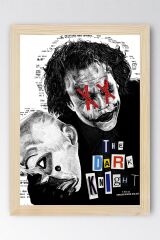 Joker The Dark Knigth Çerçeveli Tablo - Film Posteri Tablo