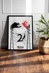 Venom Çerçeveli Tablo - Marvel Film Posteri Tablo