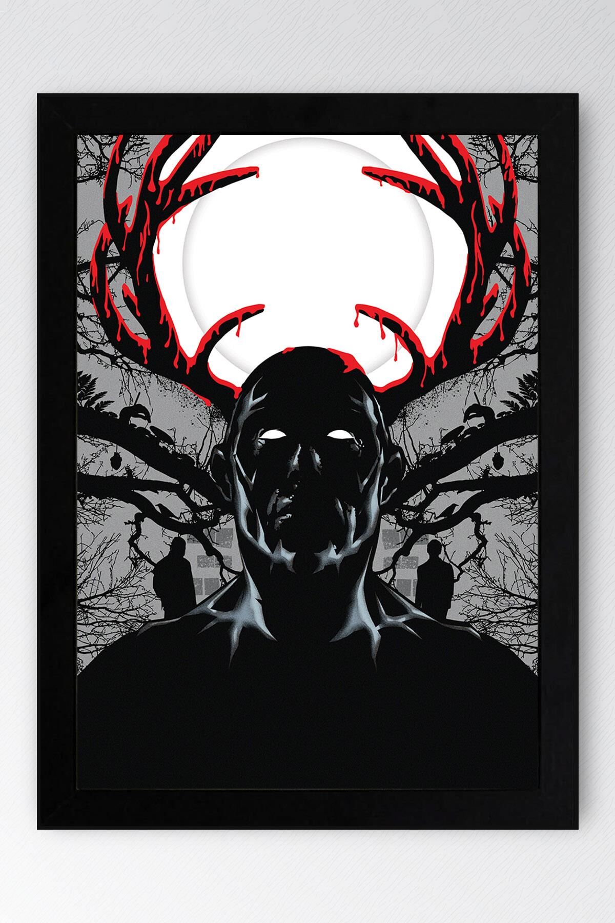 Hannibal Çerçeveli Tablo - Dizi Afişi Poster Tablo