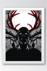 Hannibal Çerçeveli Tablo - Dizi Afişi Poster Tablo