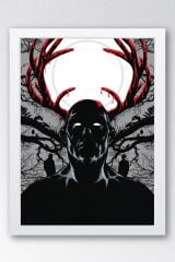 Hannibal Çerçeveli Tablo - Dizi Afişi Poster Tablo