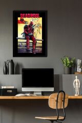 Deadpool Çerçeveli Tablo - Hi I'm Francis Poster Tablo