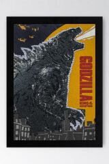Godzilla Çerçeveli Tablo - Film Posteri Tablo