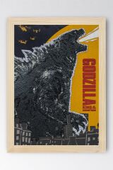 Godzilla Çerçeveli Tablo - Film Posteri Tablo