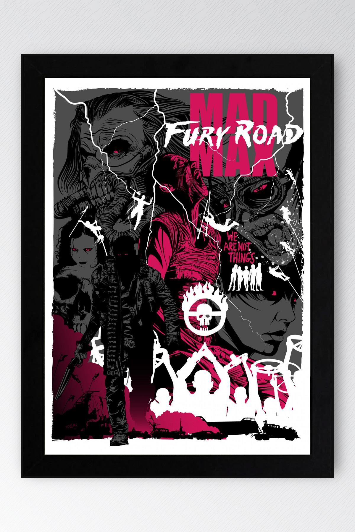 Mad Max Fury Road Çerçeveli Tablo - Çılgın Max Film Posteri Tablo