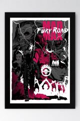 Mad Max Fury Road Çerçeveli Tablo - Çılgın Max Film Posteri Tablo